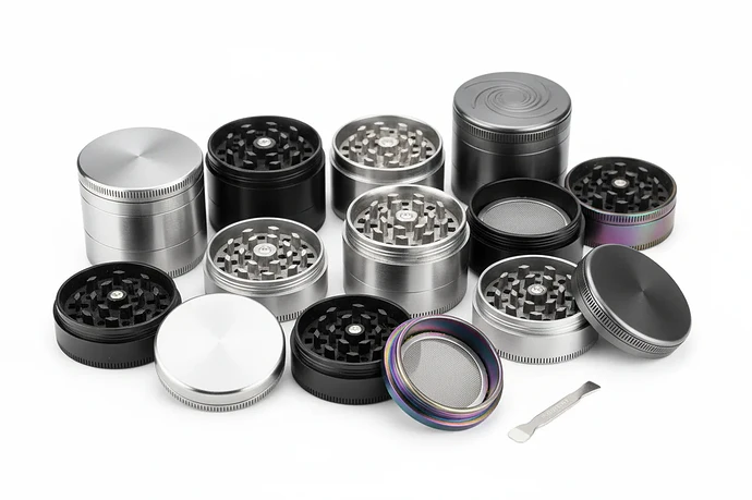 group-of-herb-grinders_discreetsmoker