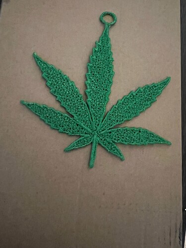 leaf ornament