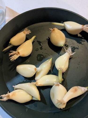 Lala's Garlic sprouts # 1