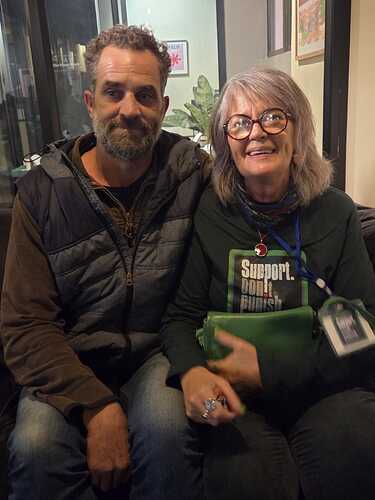 Myrtle Clarke And Chris Jay