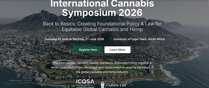 International Cannabis Symposium 2026